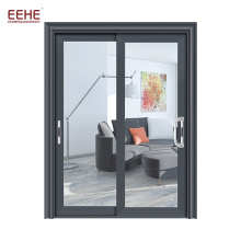 new design aluminum full view garage sliding glass door